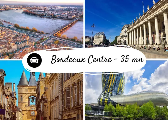 Grande Climatisee - Piscine Privee & Chauffee - Entre Bordeaux Et Bassin D'arcachon *